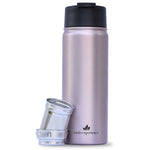 Thermoflasche, Thermobottle, Isolierflasche, Teesieb, Trinkflasche, Rose Thermobottle 2GO