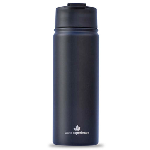 Thermoflasche, Thermobottle, Isolierflasche, Teesieb, Trinkflasche, Black Thermobottle 2GO,